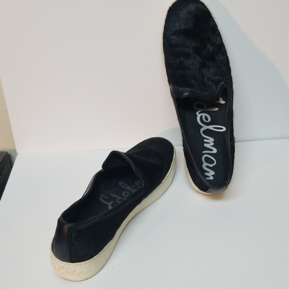 Sam Edelman calf hair slip-ons